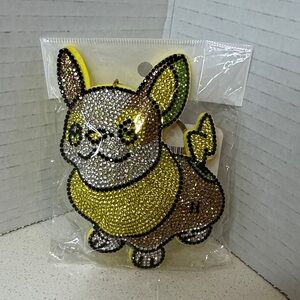 Pokémon Yamper Rhinestone Keychain – Japan Exclusive Collectible